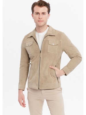 CE-YIL Deri Süet Ceket