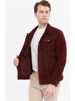 CE-YIL Deri Süet Mont