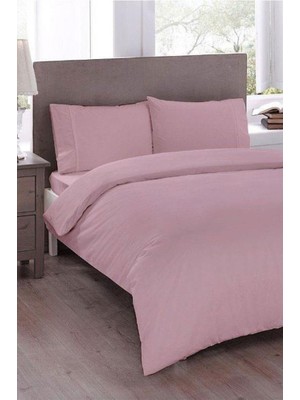 Çeyiz Diyarı Pure King Size Nevresim Seti 220X230 Pudra