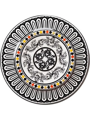 LuckyArt Margery Bone 20 cm 6'lı Pasta Tabağı Seti