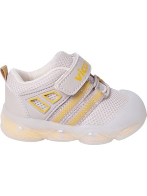 Vicco Orante Bej Ilk Adım Işıklı Ayakkabı