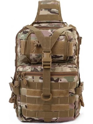 Taktikal TK1002 Bodybag 20 Lt Çapraz Askılı Çanta Kamuflaj