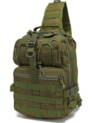 Taktikal TK1002 Bodybag 20 Lt Çapraz Askılı Çanta Haki