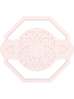 Motifpiyer Lamba Tavan Göbeği 44-Yuvarlak-Dış Çıtalı-8g