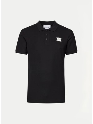 John Richmond Siyah Erkek Polo T-Shirt UMP24010PO