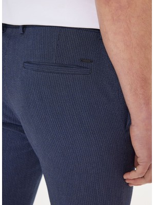 Altınyıldız Classics Normal Bel Normal Paça Slim Fit Lacivert Erkek Pantolon 4A0124200026