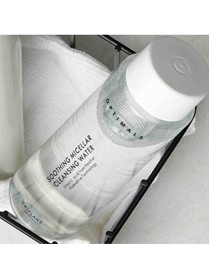 Oriflame Optimals Yatıştırıcı Micellar Temizleme Suyu Aydınlatıcı Etki 100 ml Lekeli Ciltler İçin Organik