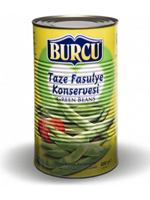 Ören 4000 Gram Burcu Taze Fasulye Konservesi