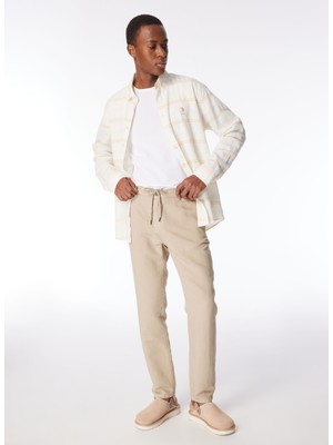 gmg firenze Beli Lastikli Arka Fleto Cepli Regular Erkek Pantolon