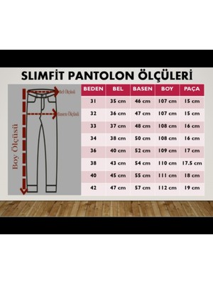 Seyf Denim Erkek Slim Fit Pantolon