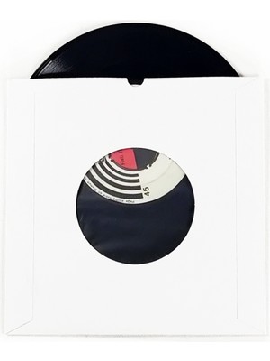 45'lik Beyaz Plak Zarfı (20 adet)