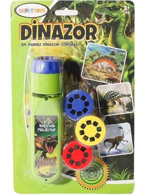Gepettoys U002 Projektörlü El Feneri -Gepettoys