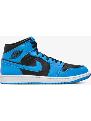 Nike Air Jordan 1 Mid 'university Blue & Black  DQ8426-401
