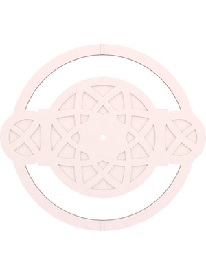 Motifpiyer Lamba Tavan Göbeği 11-Yuvarlak-Dış Çıtalı