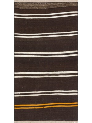 Grand Hedef Halı Krem Sarı Rengi El Dokuma Vintage Kilim