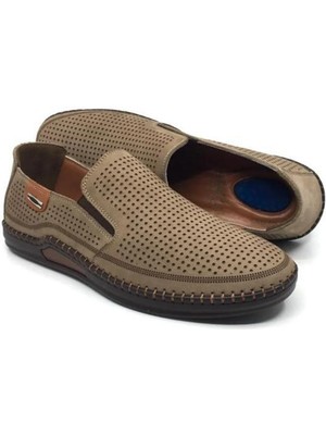 Polaris Catelli 573 Orto Pedik Erkek Günlük Nubuk Deri Ayakkabı