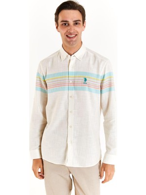 U.S. Polo Assn. Erkek Dokuma Gömlek G081SZ004-000-1838305