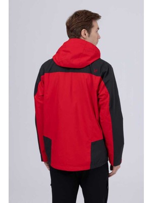 2AS Elbruz Man 3 In 1 Jacket Red / Anthracıte