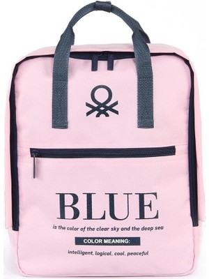 Benetton 03802 Unıted Colors Of Benetton Pudra Rengi Sırt Çantası