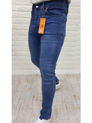 Ceza Denim Erkek Süper Skinny Likralı Denim Pantolon