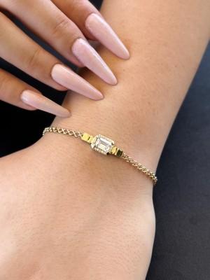 Altınevi Kuyumculuk 14 Ayar Altın Baget Bileklik