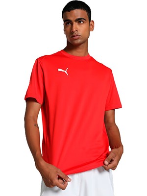 Puma Teamgoal Jersey Erkek Futbol Antrenman Tişörtü 65863601 Kırmızı