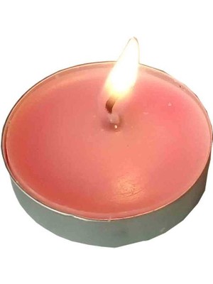 Lisinya  Tea Lights Pembe Mum 5 Li 1 Paket