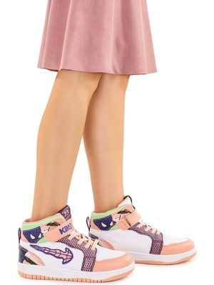 Kiko Kids Tesan Cırtlı Günlük Kız Çocuk Spor Ayakkabı