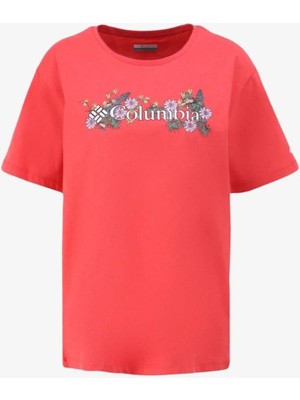 Columbia Csc North Cascade Kadın Kısa Kollu T-Shirt Turuncu CS0366_607