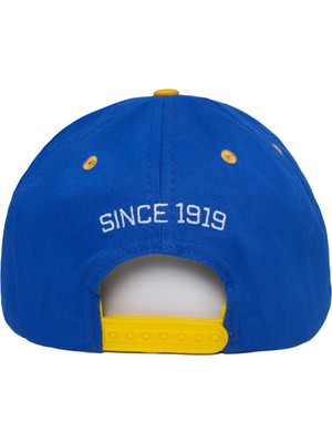 Ucla Hadley Mavi Snap Back Nakışlı  Unisex Şapka