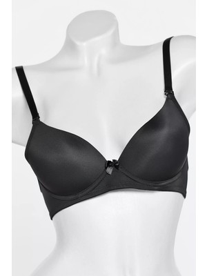 Julude Siyah St. Sister Yarım Dolgulu B Cup Sütyen P-00010693