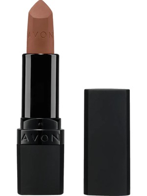 Avon Ultra Mat Ruj Coffee Date Kahverengi – E Vitaminli, Avokado ve Susam Yağı ile Nemlendirici, Her Cilt Tonuna Uygun