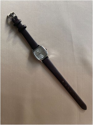 Quartz Retro Minimal Vintage Deri Kordon Kadın Kol Saati