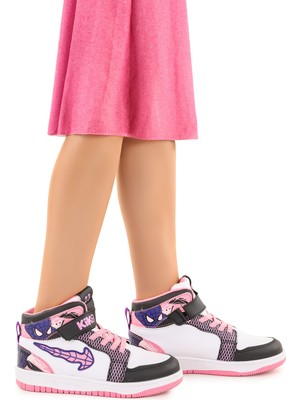 Kiko Kids Tesan Cırtlı Günlük Kız Çocuk Spor Ayakkabı