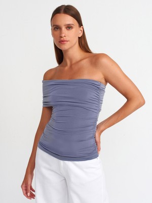 Dilvin 31090 Asimetrik Top-Füme