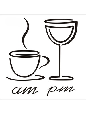 Stencil Sarayi Boyama Şablon Mutfak Obje ve Yazıları - 8670