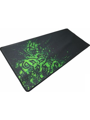 Ata Elektronik Kaliteli Oyuncu Gamer Oyuncu Klavye ve Mause Pad Kaydırmaz Altlık Dikişli 70X30CM