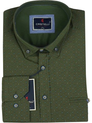 Maruf Shop Erkek Büyük Beden 125 Kilo Için Uygun Likralı Uzun Kol Gömlek