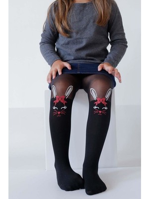 Italiana 5153 Kız Çocuk Tavşan Külotlu Çorap
