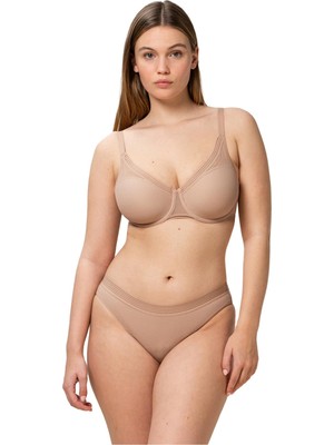 Triumph Infinite Sensation W01 Balensiz Düz Şık Ten Sütyen