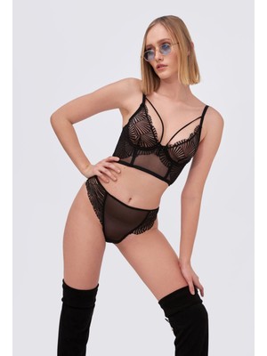 NBB Bralet Sütyen String Takım 4744