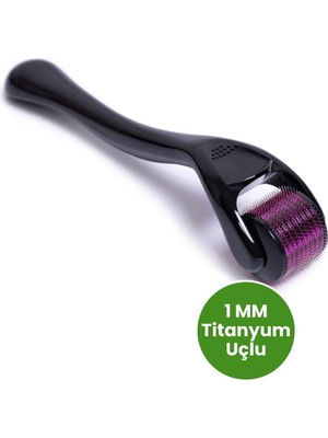 Dermaroller 2'li Titanyum Uçlu Dermaroller 1 mm