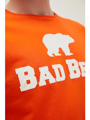 Bad Bear Tee Turuncu Erkek Tişört