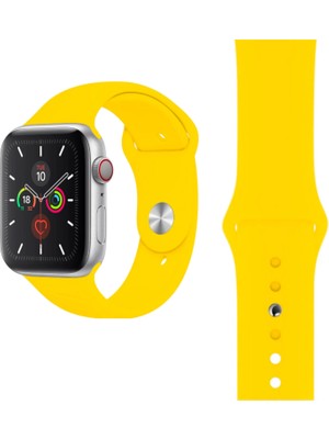 Ewec Apple Watch 1 2 3 4 5 6 7 8 9 Se 38-40-41 mm Uyumlu Premium Spor Yumuşak Silikon Saat Kordon Kayış