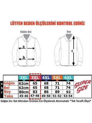 Maruf Shop Erkek Büyük Beden Battal Boy Kısa Kollu Gömlek