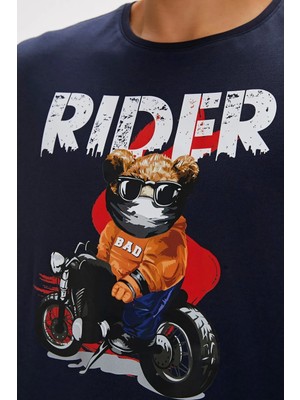 Bad Bear Fever Tshirt Navy