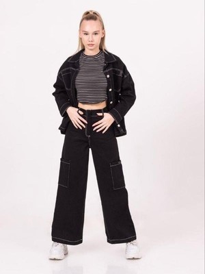 Zekids Kız Çocuk Gabardin Ceket