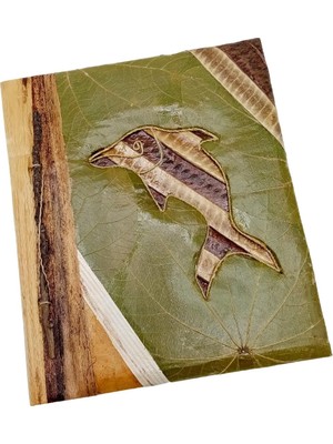 Dünyadan Hediyeler Papirüs Yapraklı Fotoğraf Albümü 27 cm