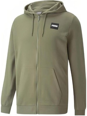 Puma Full Zıp Hoodıe Yeşil Sweatshirt 847025-02