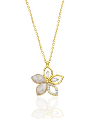 Nevam Kuyumculuk Lotus Çiçeği Kolye